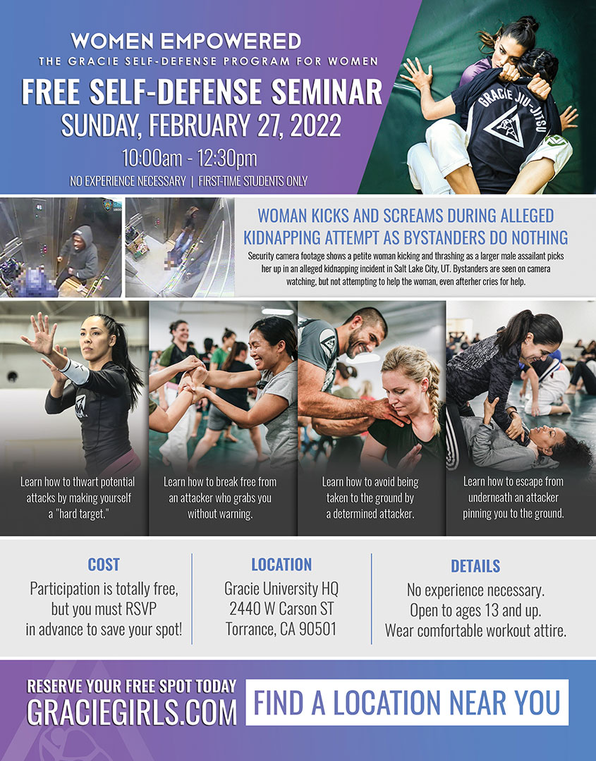 Free Women's Self-Defense Seminar